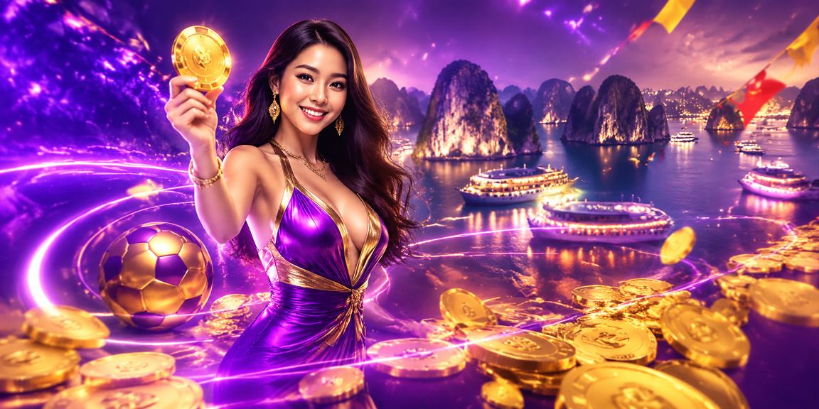 Cá cược bóng đá tại Hạ Long với hiệu ứng đèn neon